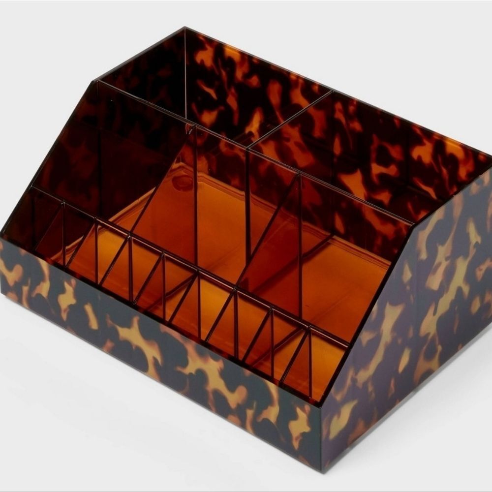 ThinkSpace Beauty Tortoiseshell Cosmetic Organizer